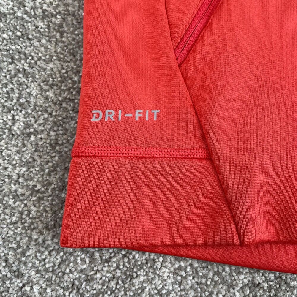Nike Dri-Fit Therma Sphere Mens Jacket Full Zip Training Red Size Large - Picture 8 of 13